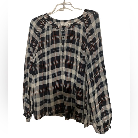 Plaid Blouse - Picture 1 of 5